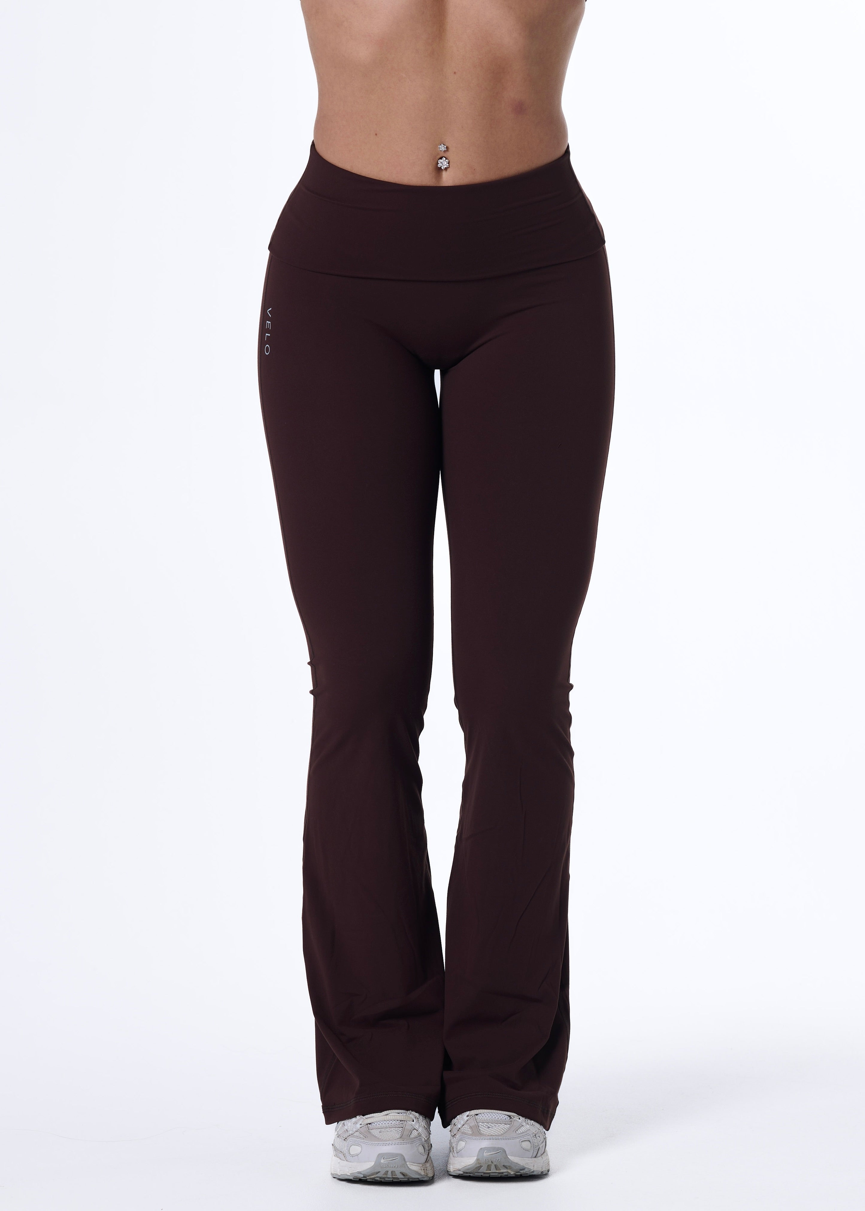 FORM FOLD OVER FLARES - ESPRESSO