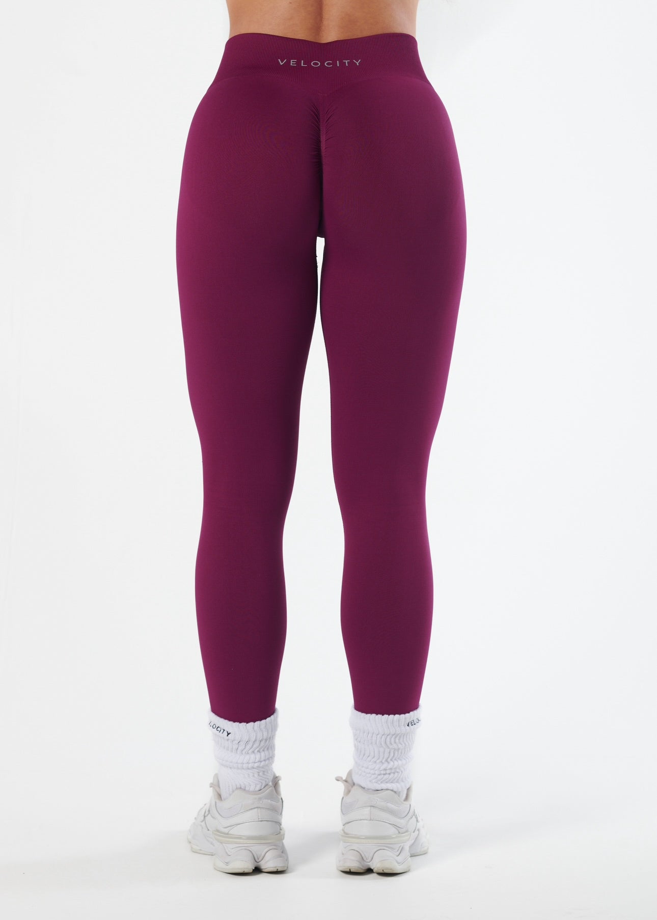 SIGNATURE SCRUNCH LEGGINGS - BERRY