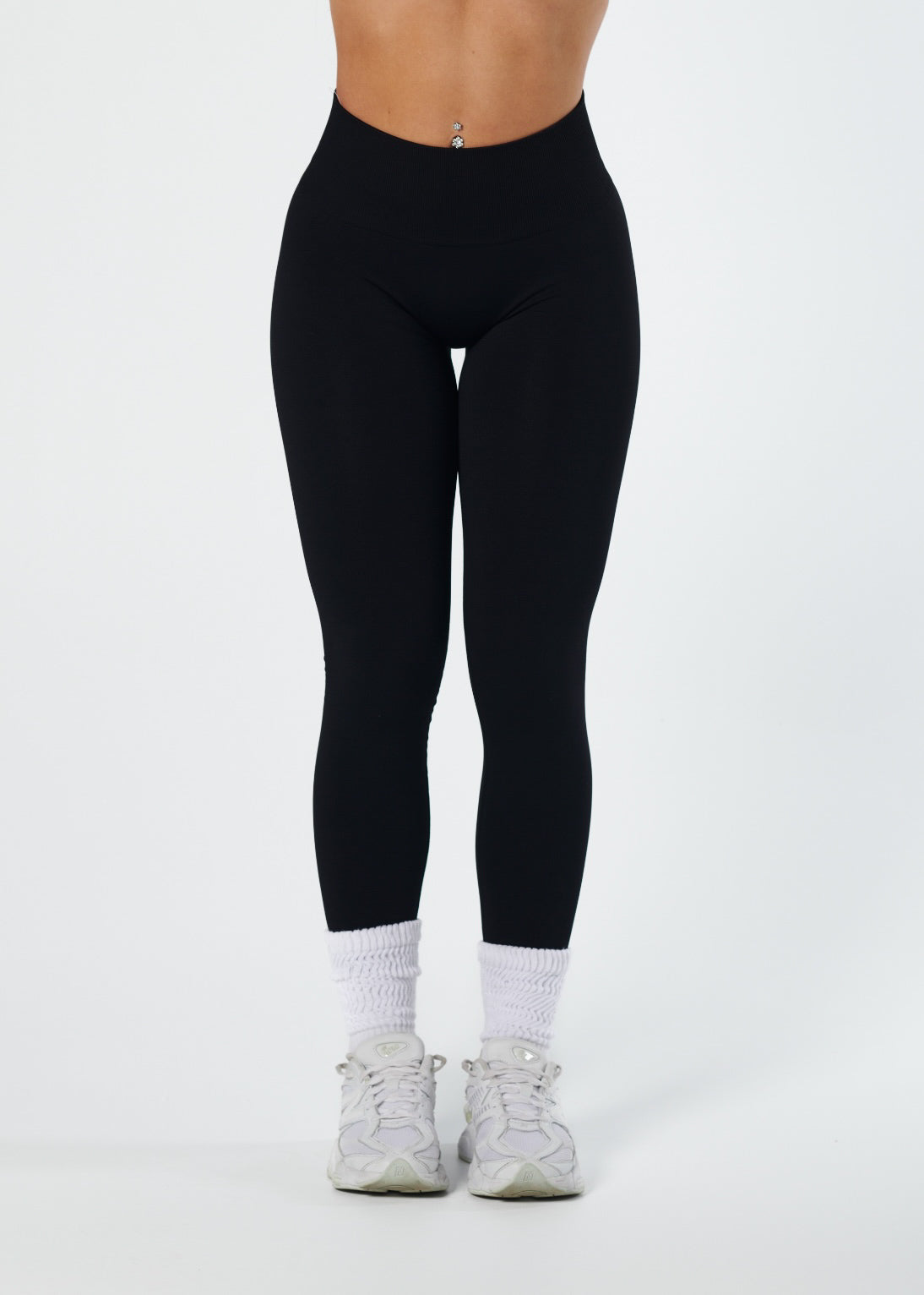 SHAPE SIGNATURE LEGGINGS - LIQUORICE