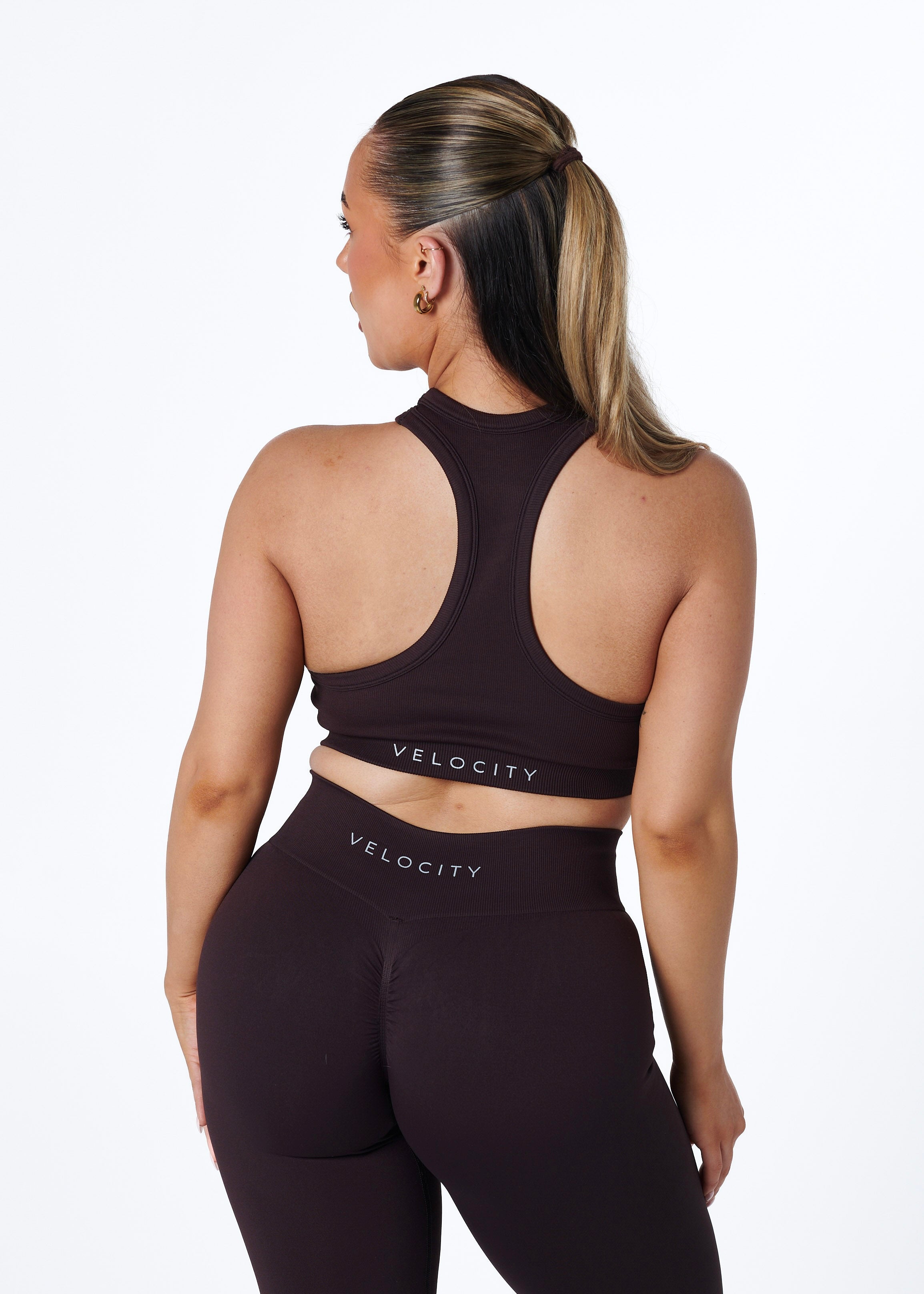 SILHOUETTE CROP - ESPRESSO