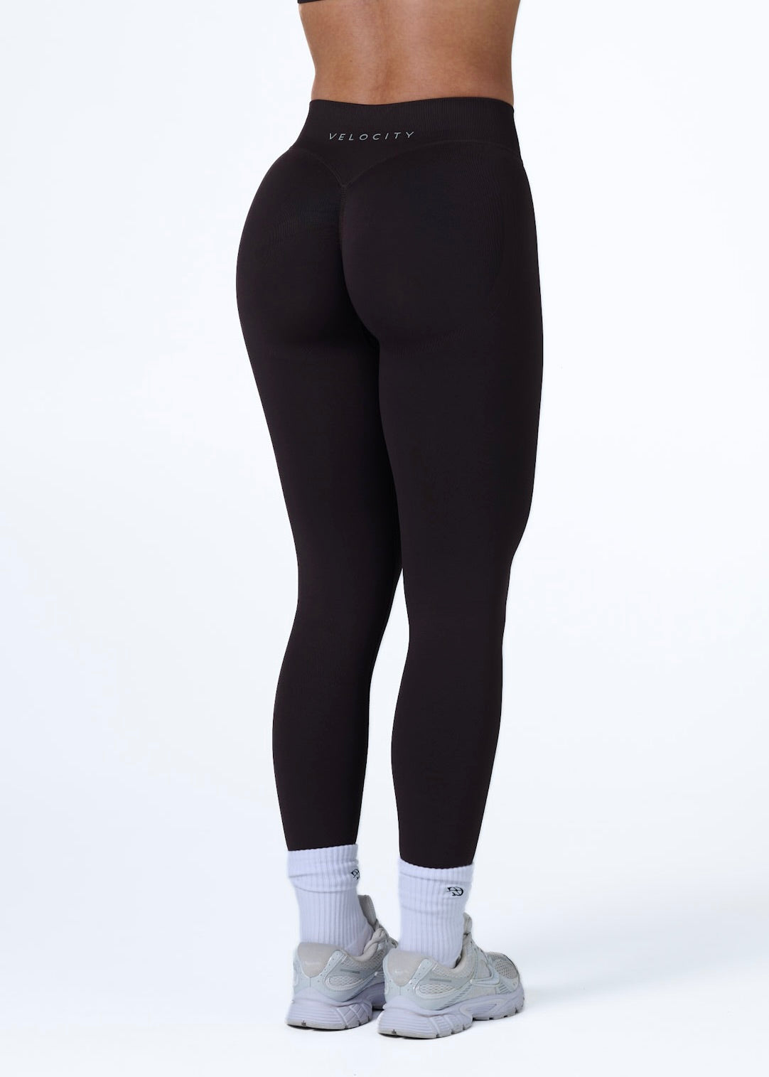 SIGNATURE INVISIBLE SCRUNCH LEGGINGS - ESPRESSO