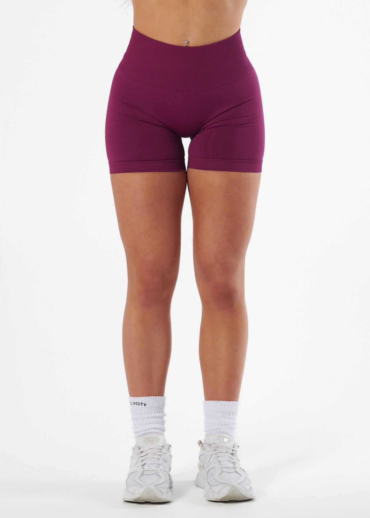 SHAPE SIGNATURE SHORTS - BERRY