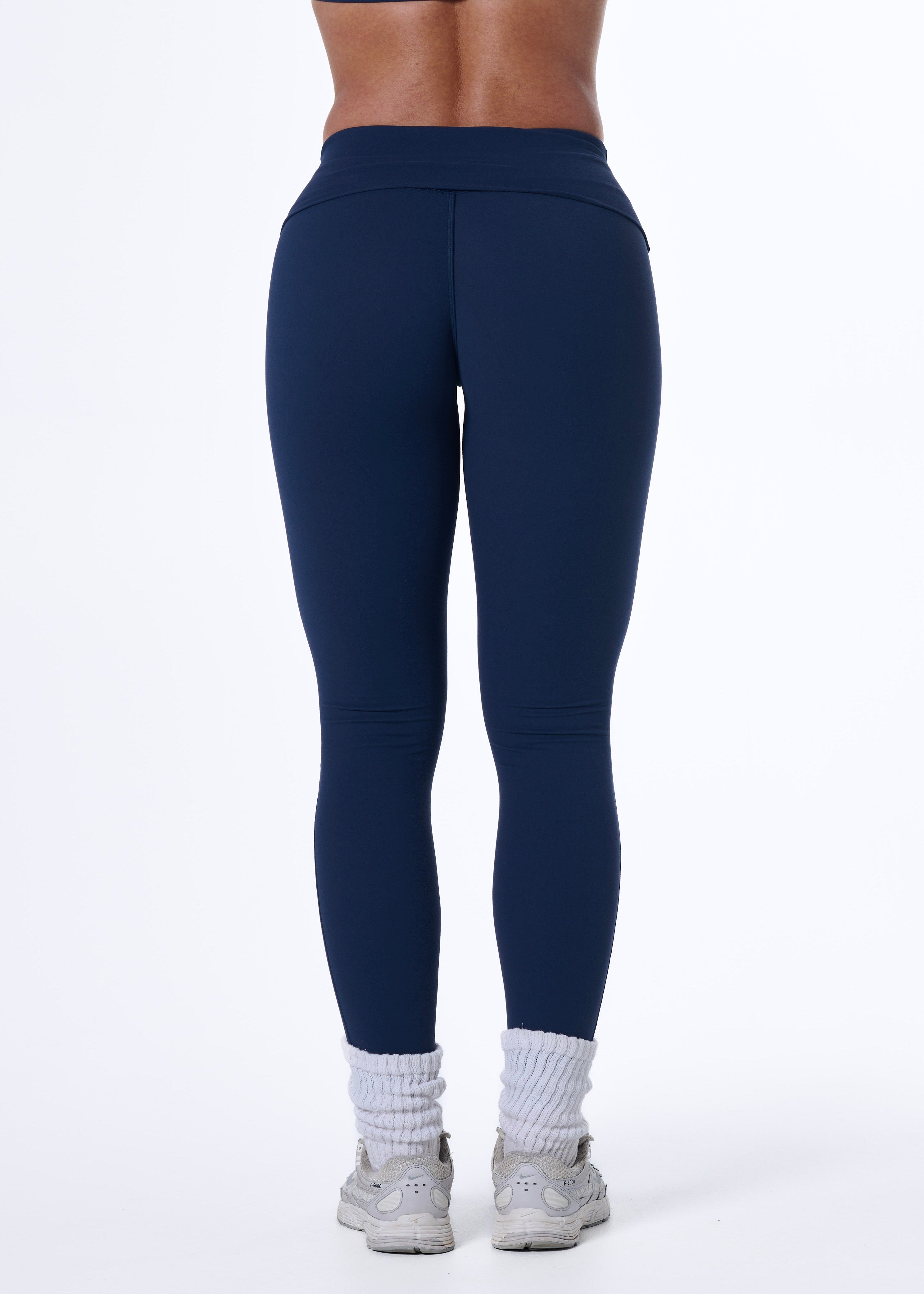 FORM FOLD OVER LEGGINGS - MIDNIGHT