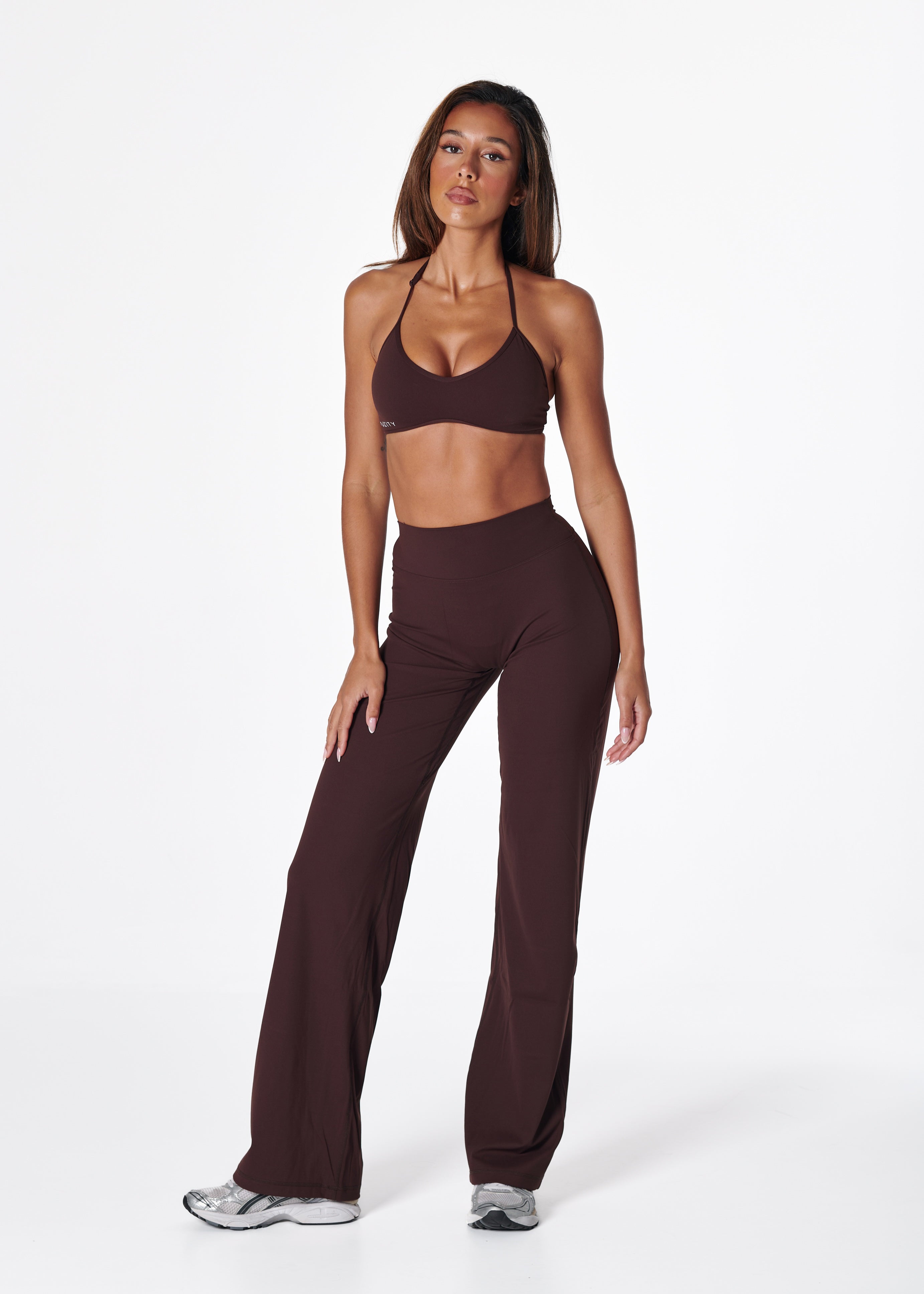 FORM HALTER BRA - ESPRESSO