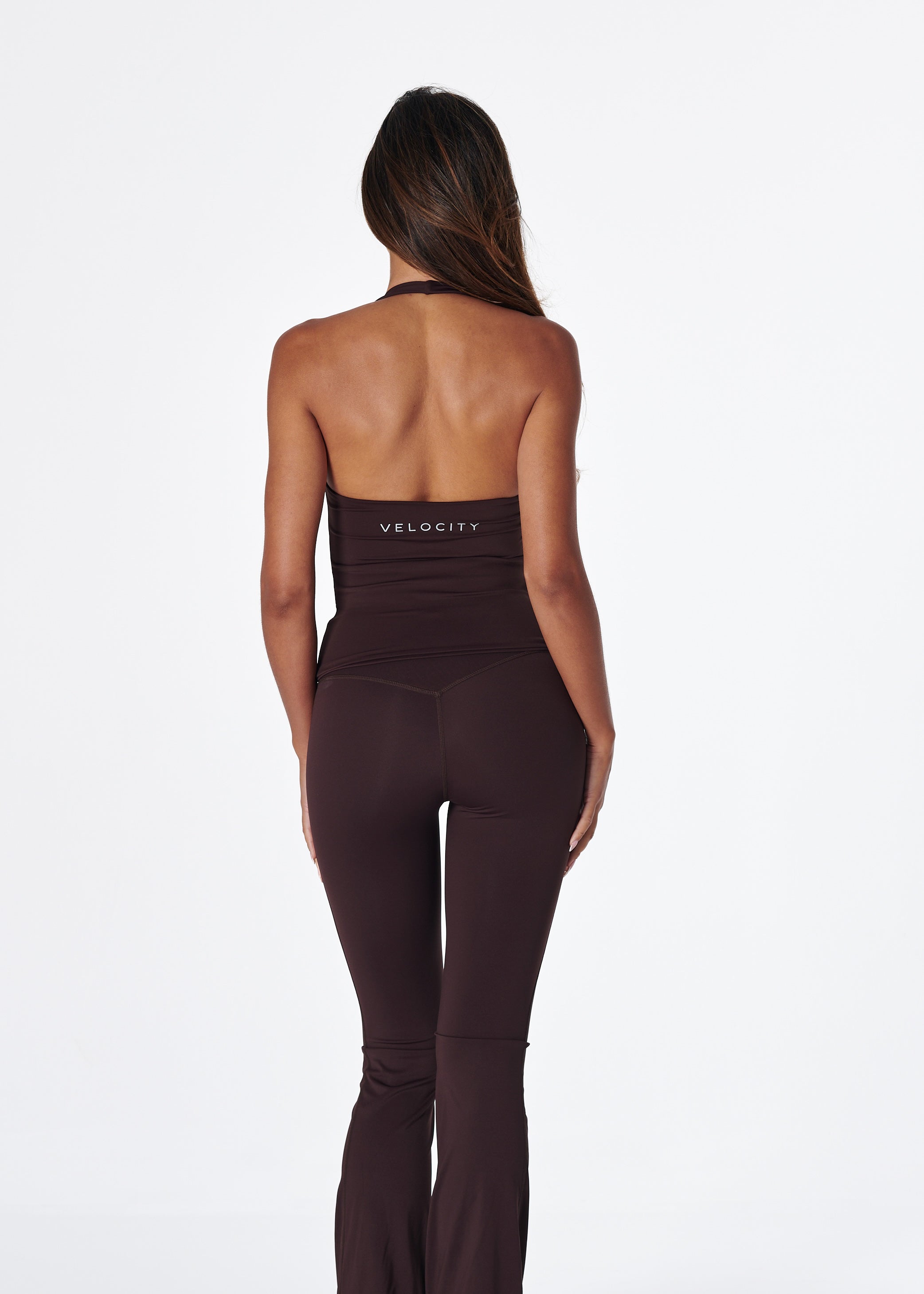 SS HALTER TANK - ESPRESSO