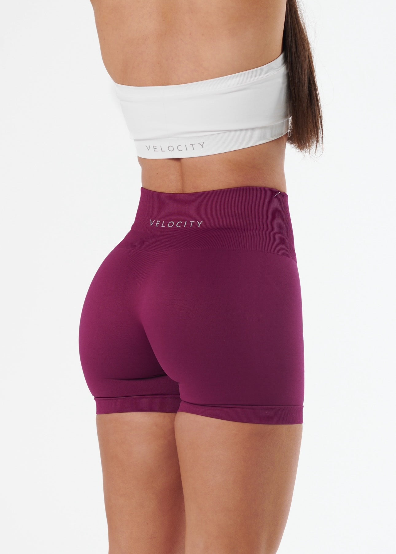 SHAPE SIGNATURE SHORTS - BERRY