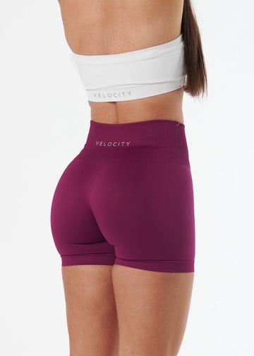 SHAPE SIGNATURE SHORTS - BERRY