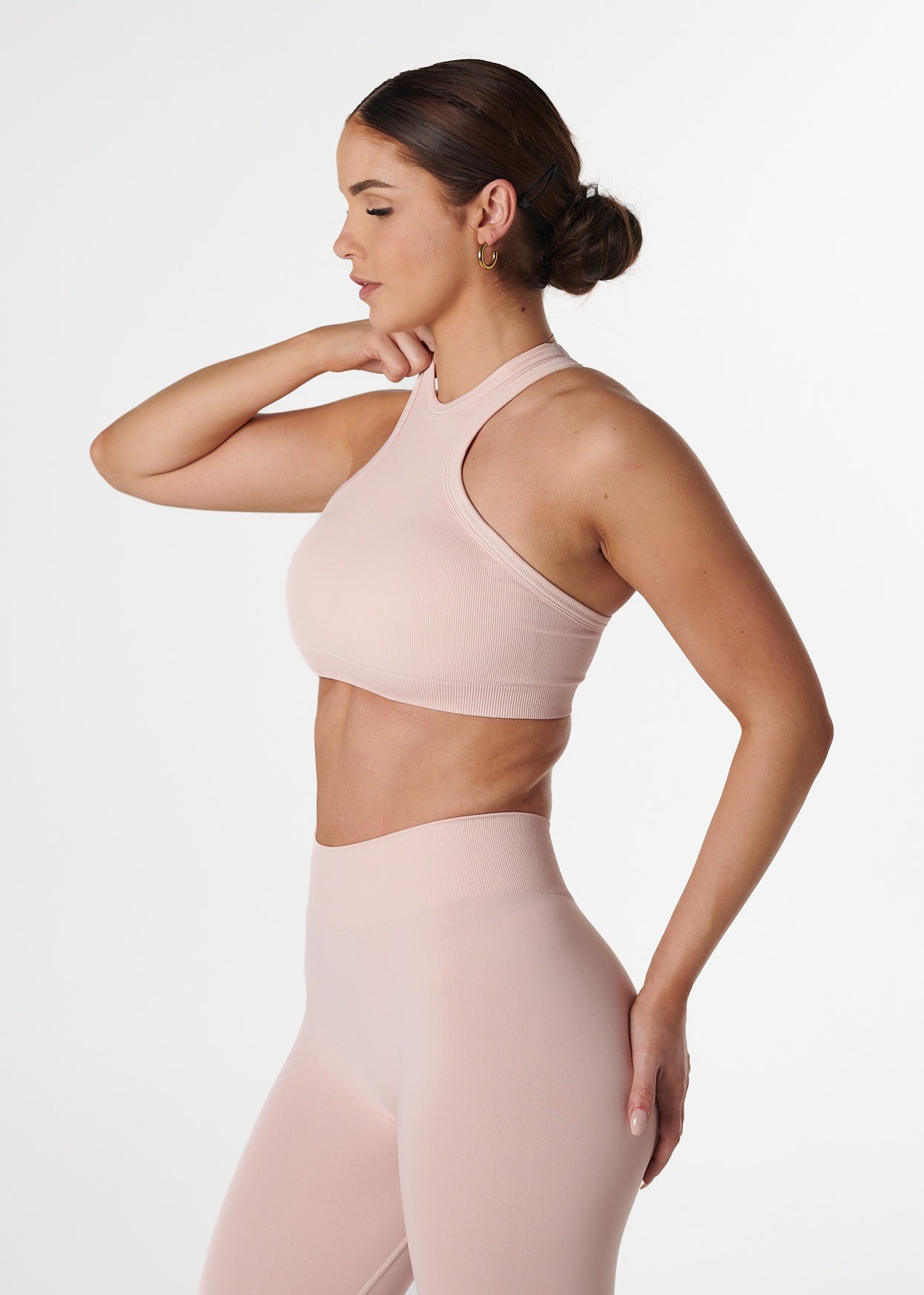 SILHOUETTE CROP - BLUSH