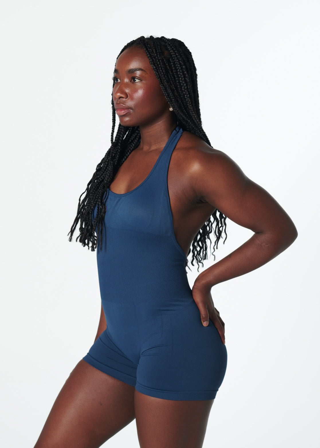 SIGNATURE SCRUNCH ONE PIECE - DEEP BLUE