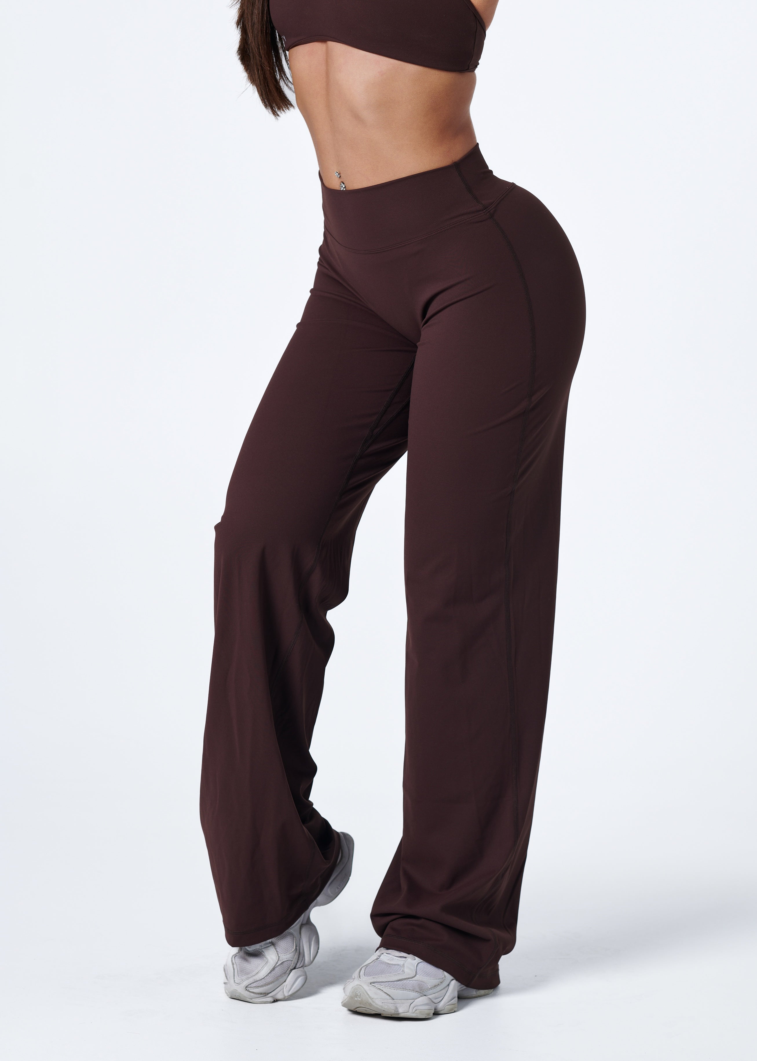 FORM STRAIGHT LEG PANTS - ESPRESSO