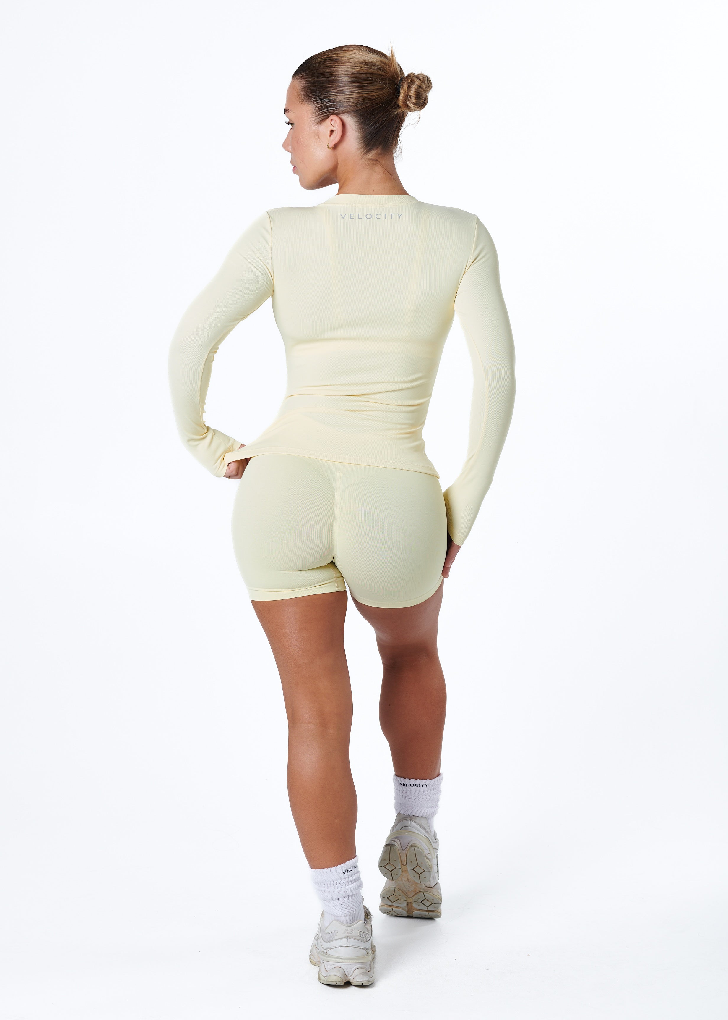 RIBBED LONG SLEEVE - GLAZE