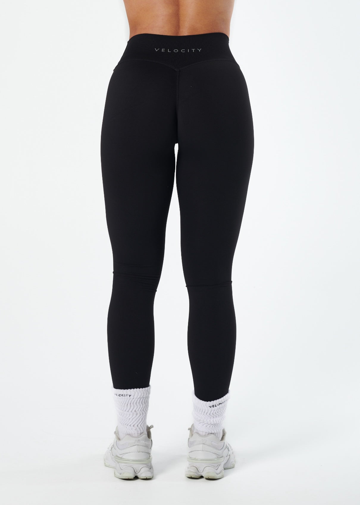 SERENE INVISIBLE SCRUNCH LEGGINGS - BLACK
