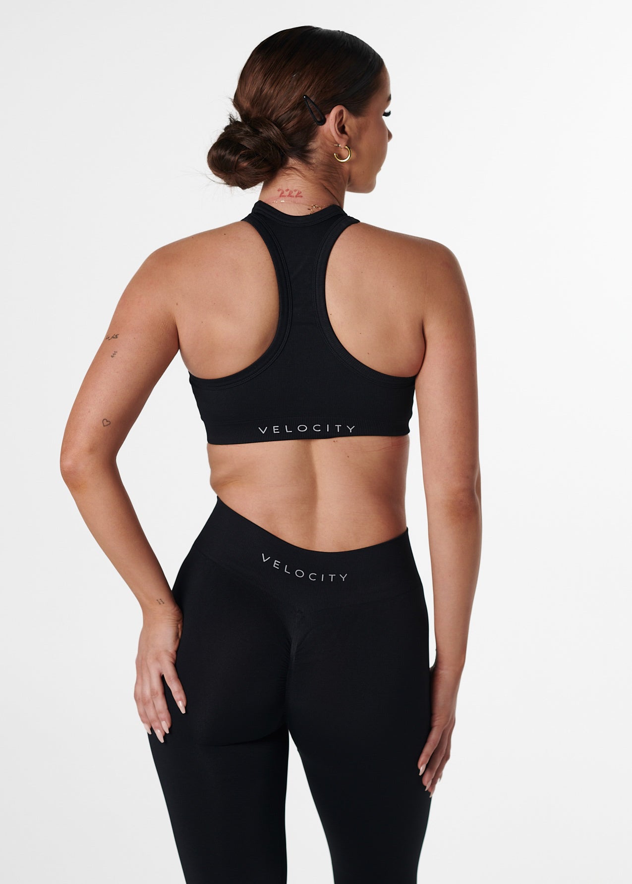 SILHOUETTE CROP - BLACK