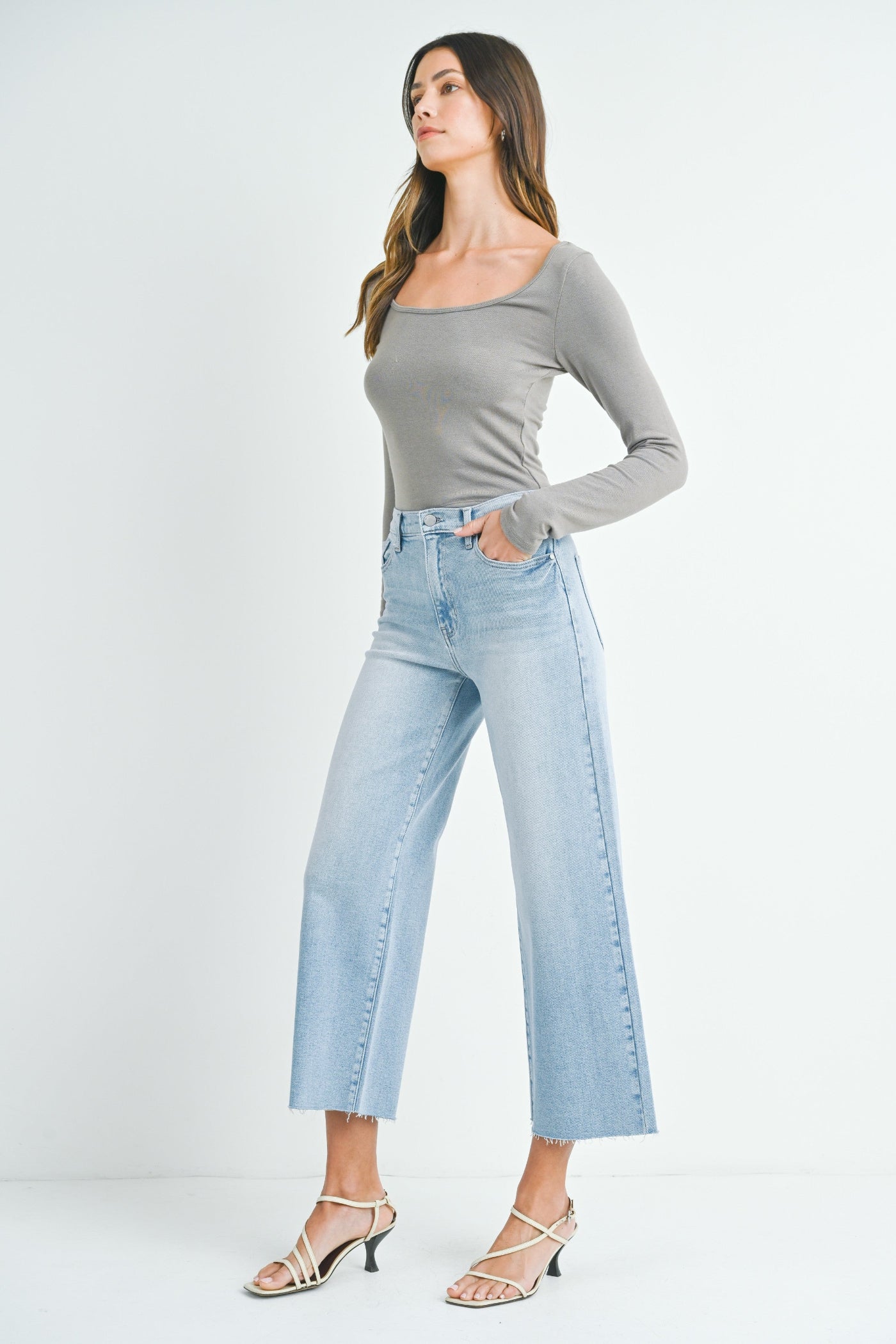 ANNYA SCISSOR CUT JEANS
