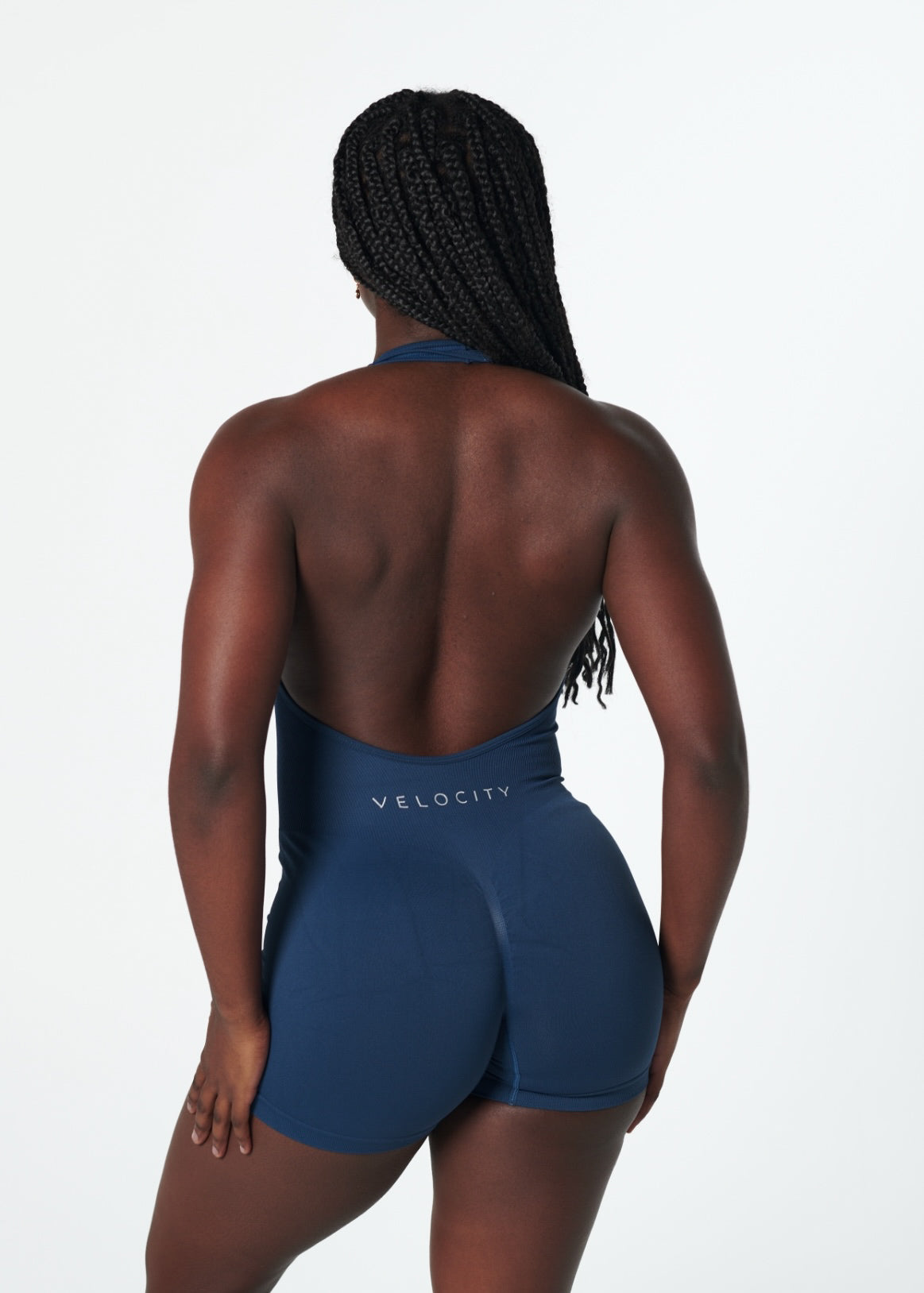 SIGNATURE SCRUNCH ONE PIECE - DEEP BLUE