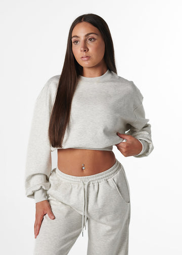 LOUNGE MIDI JUMPER - GREY