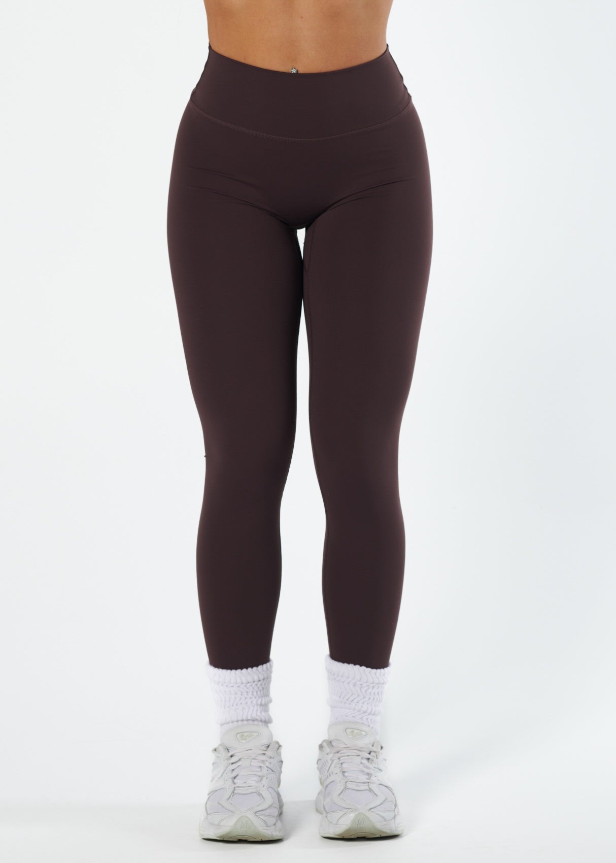 SERENE INVISIBLE SCRUNCH LEGGINGS - COCOA