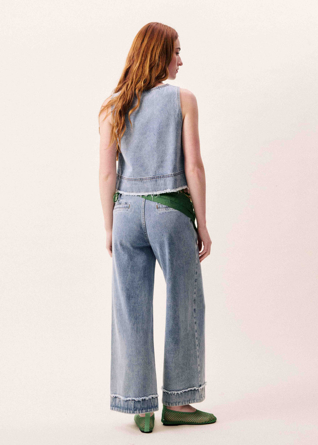 SAPHIRA WIDE-LEG JEANS