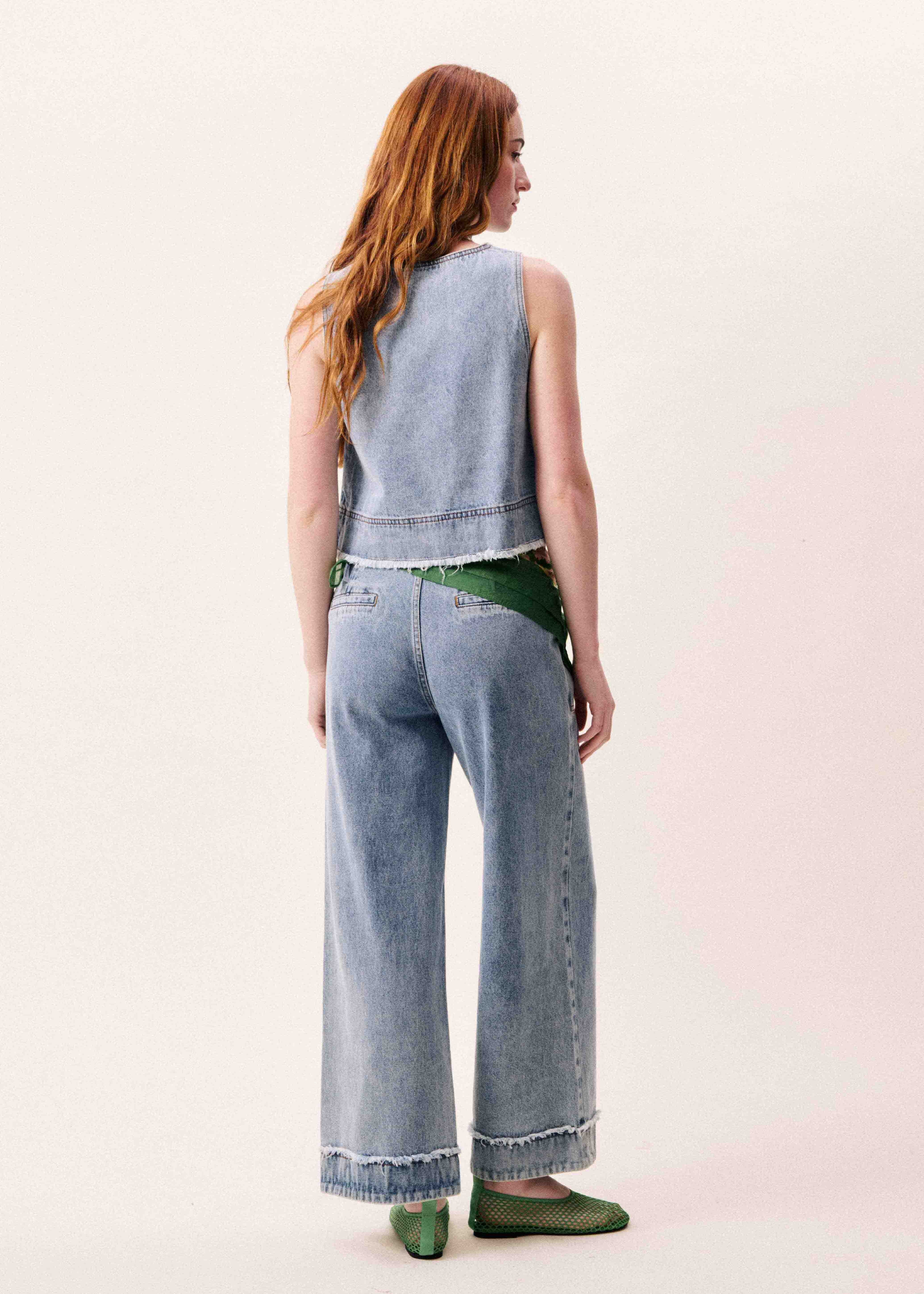 SAPHIRA WIDE-LEG JEANS