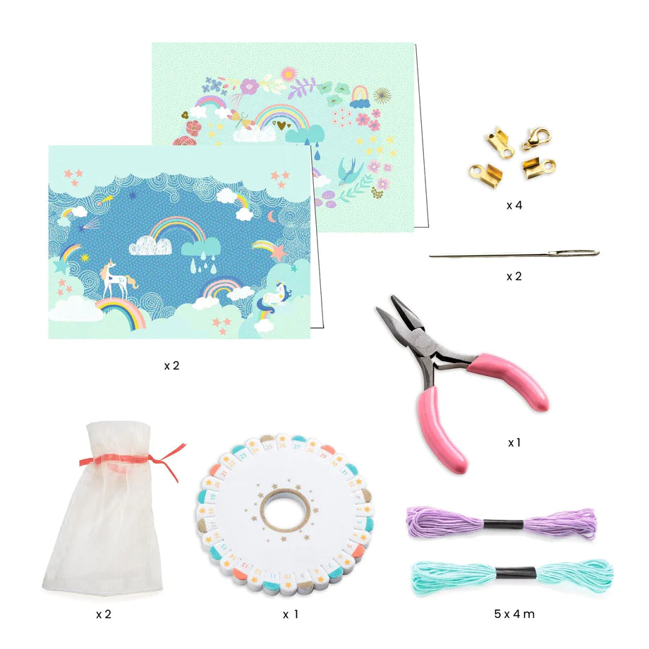 You & Me: Beads & Jewelry Rainbow Kumihimo