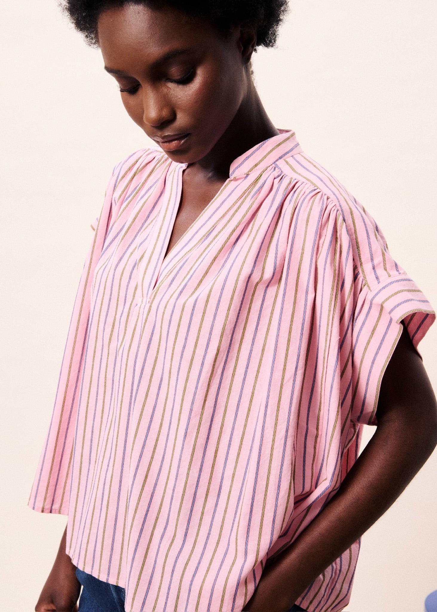 BONAIA SHORT SLEEVE TOP