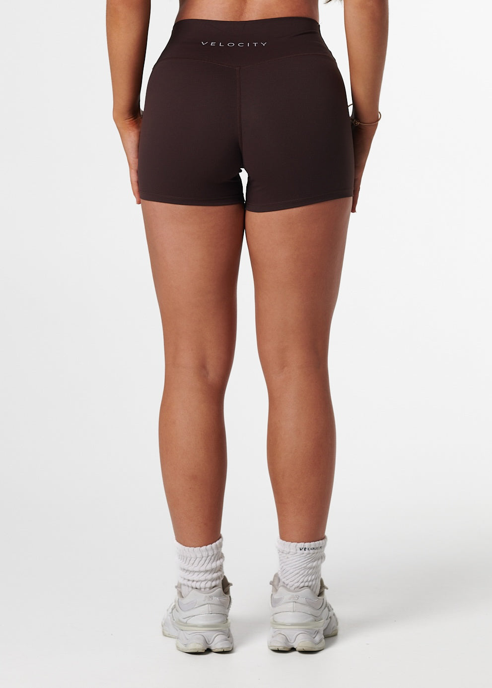 SS MINI SHORTS - ESPRESSO