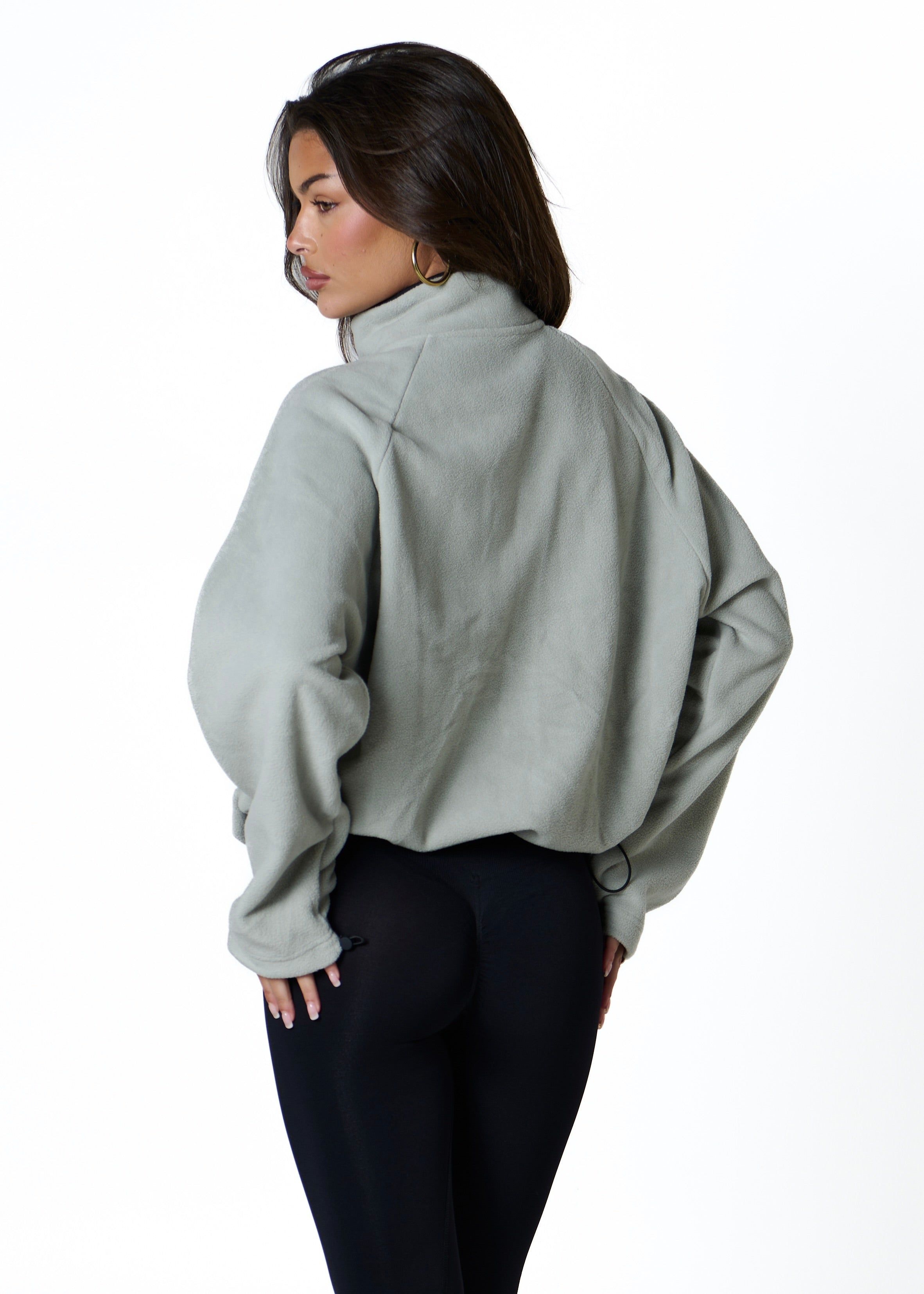 FLEECE ZIP - LIGHT GREY