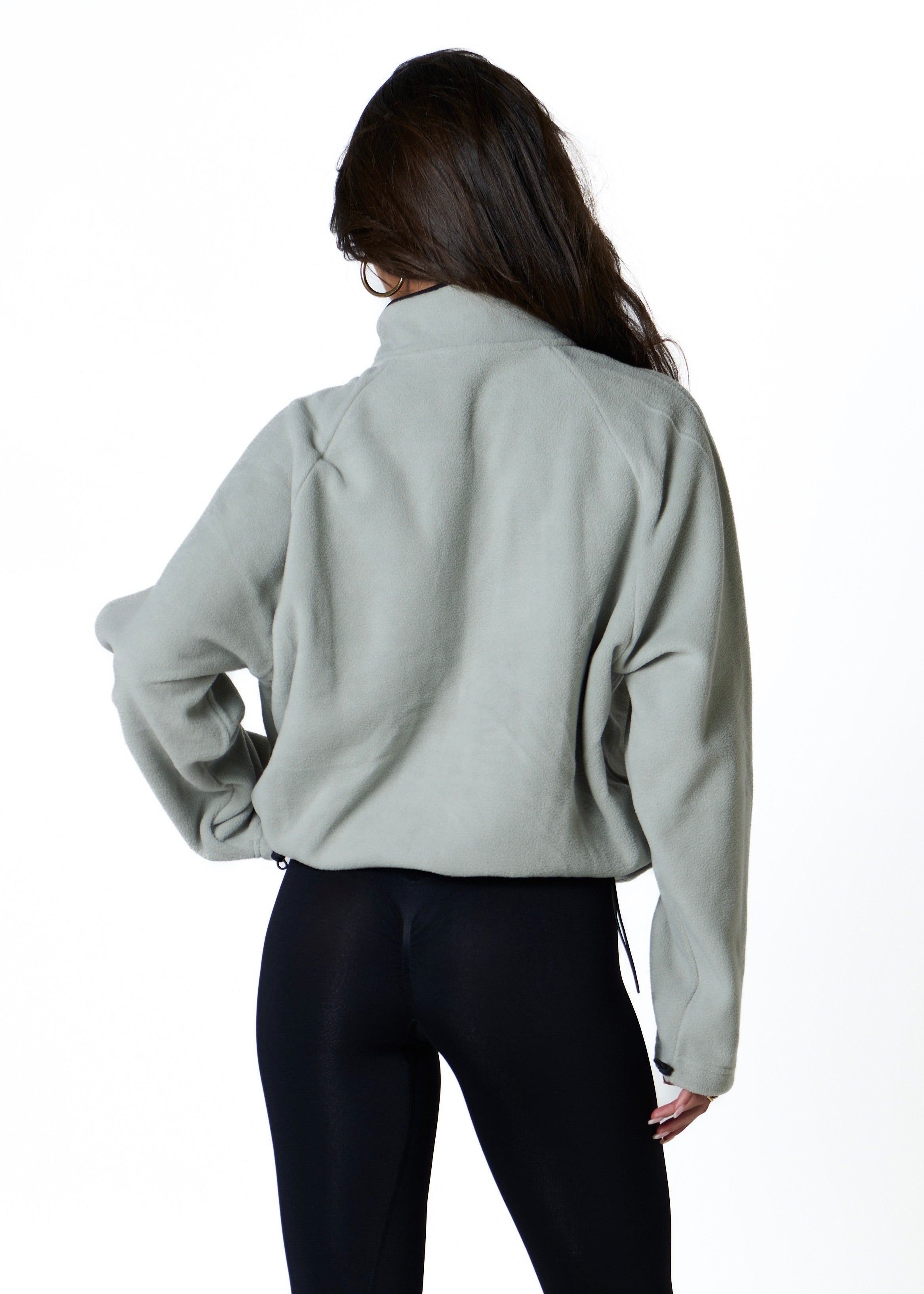 FLEECE ZIP - LIGHT GREY
