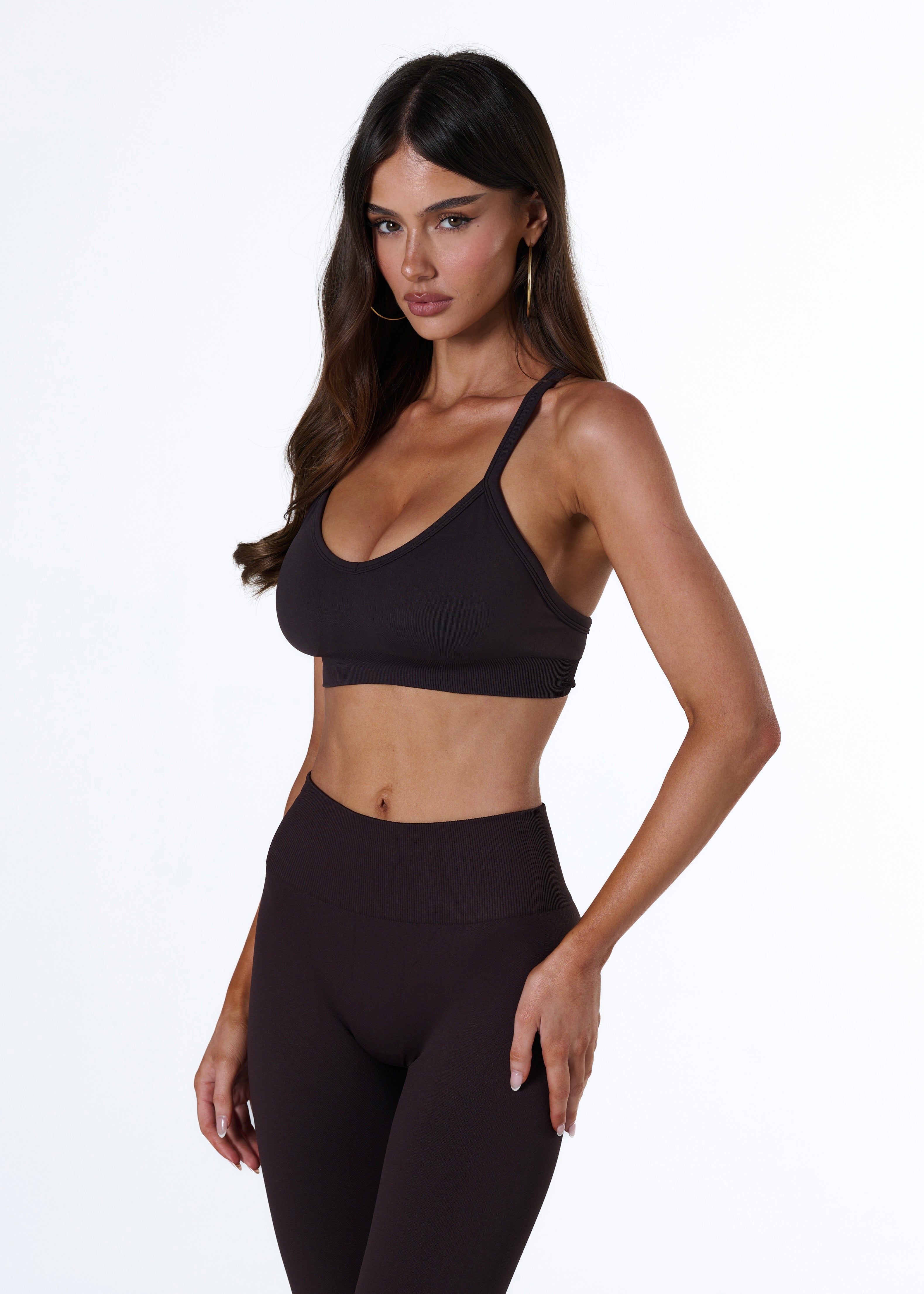 SIGNATURE SUPPORT BRA - ESPRESSO