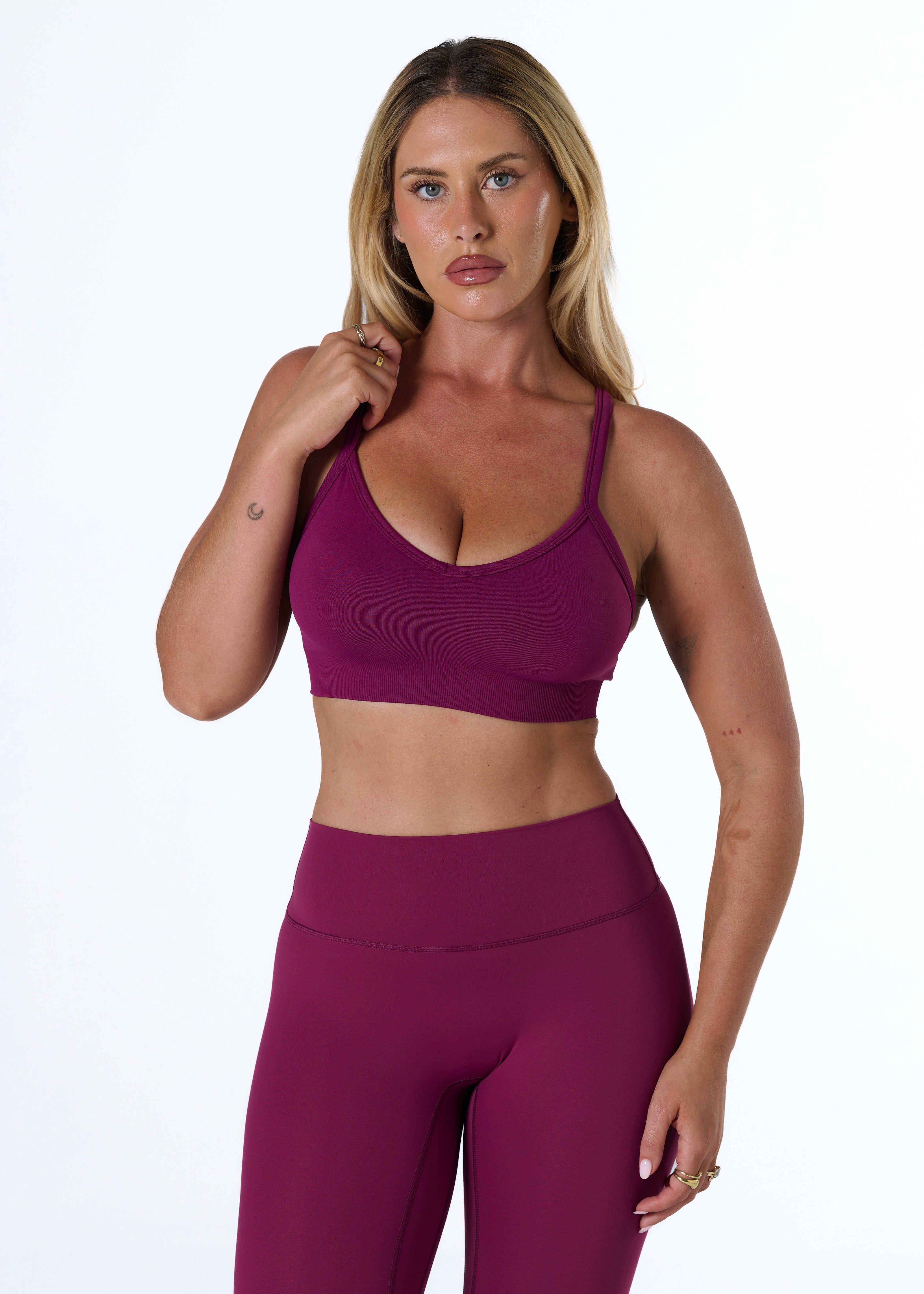 SIGNATURE SUPPORT BRA - BERRY