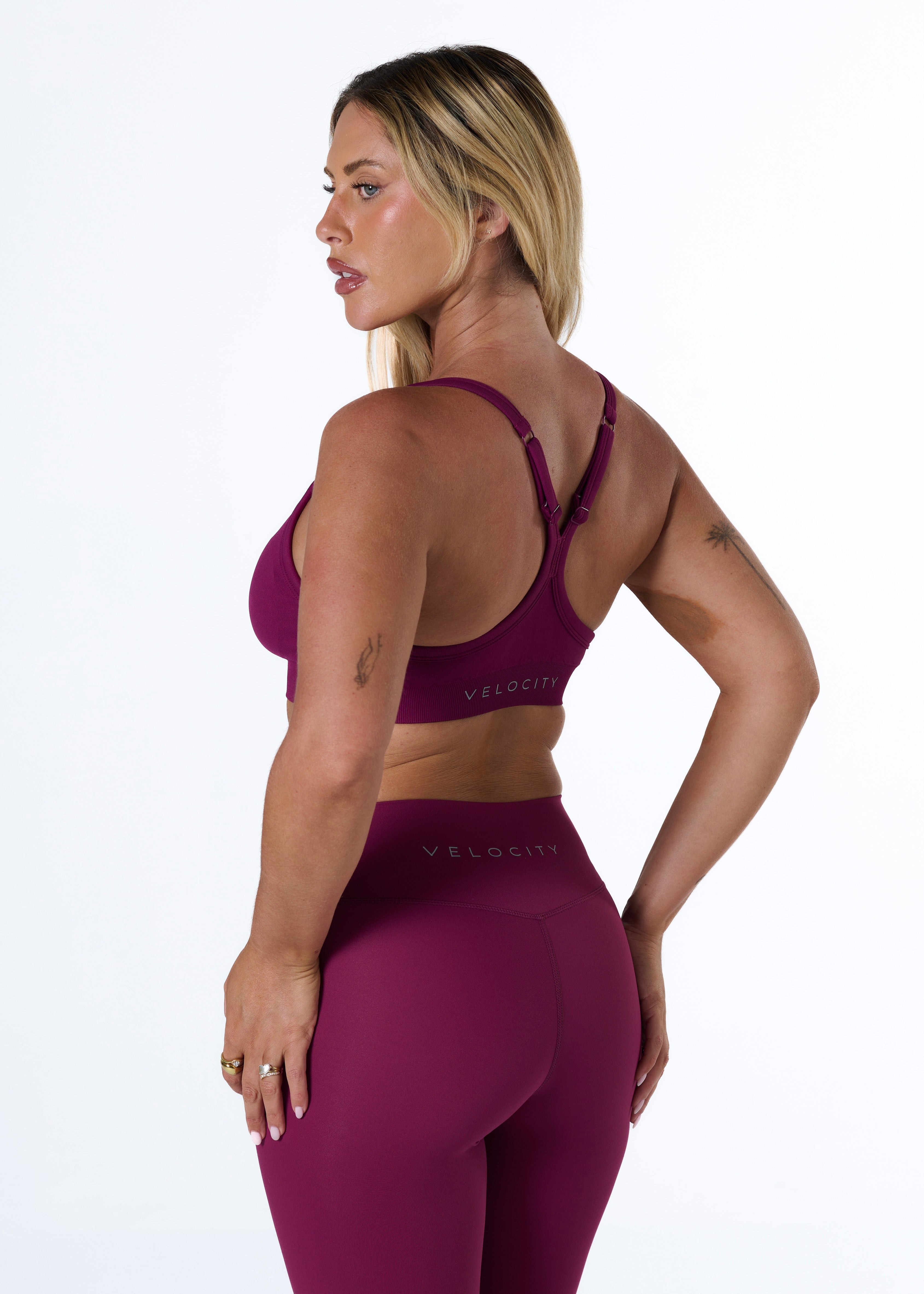 SIGNATURE SUPPORT BRA - BERRY
