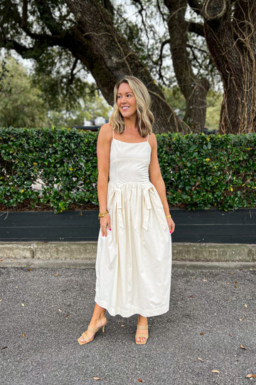 MADDIE DROP WAIST MIDI DRESS