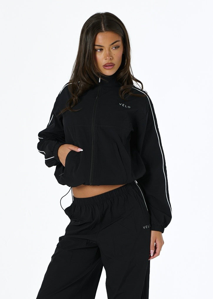 CARGO TRACK TOP - BLACK
