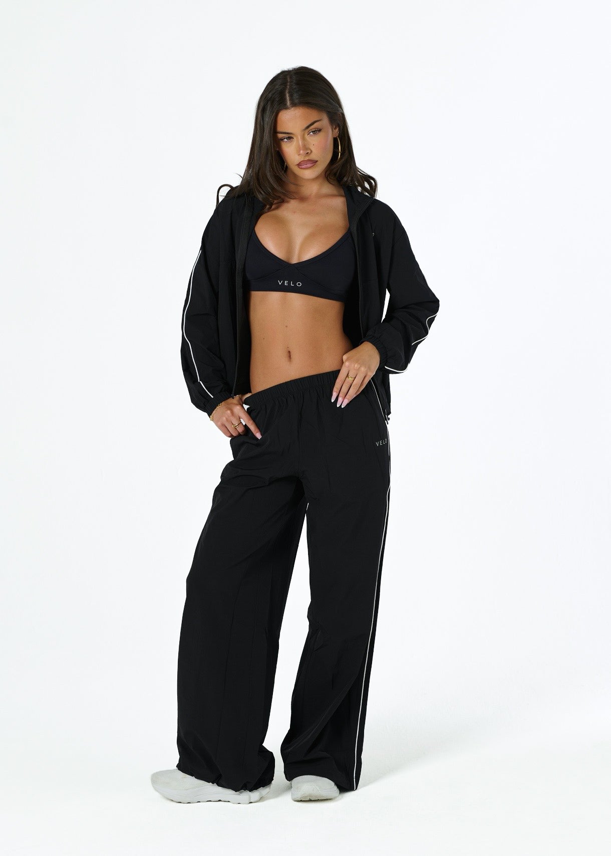 CARGO TRACK TOP - BLACK