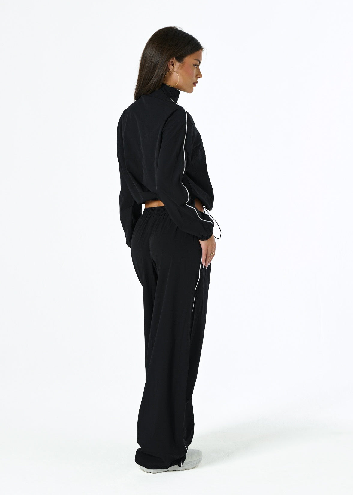 CARGO TRACK TOP - BLACK