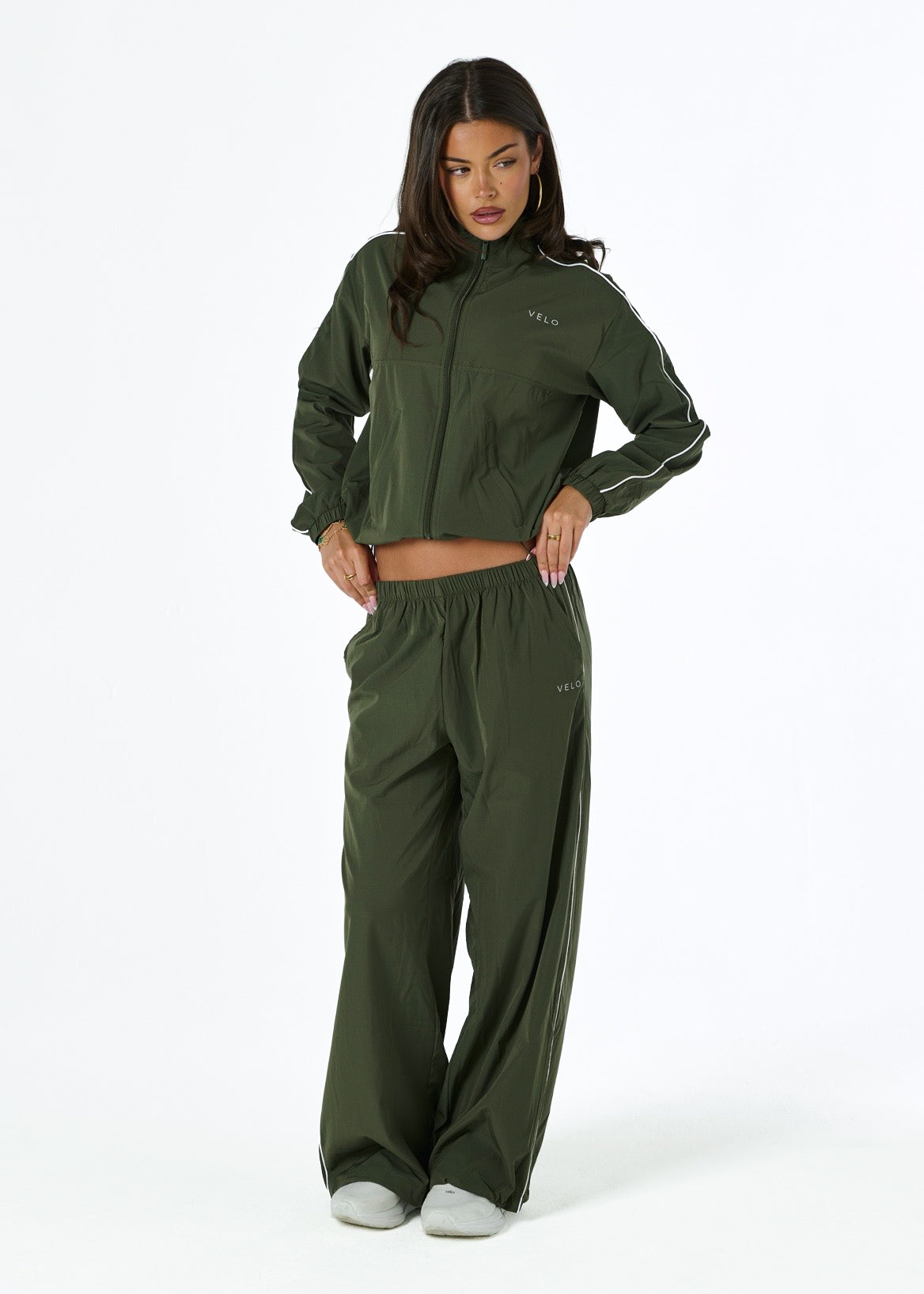 CARGO TRACK TOP - GREEN