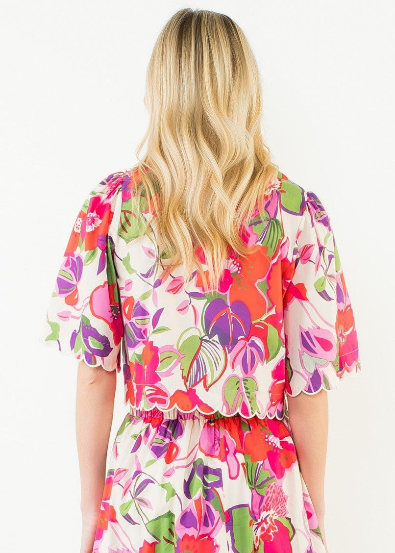 JOSETTE SHORT SLEEVE TOP
