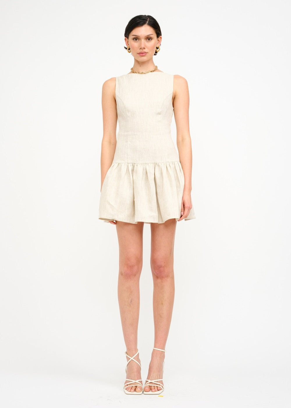 MADELYN DROP-WAIST MINI DRESS