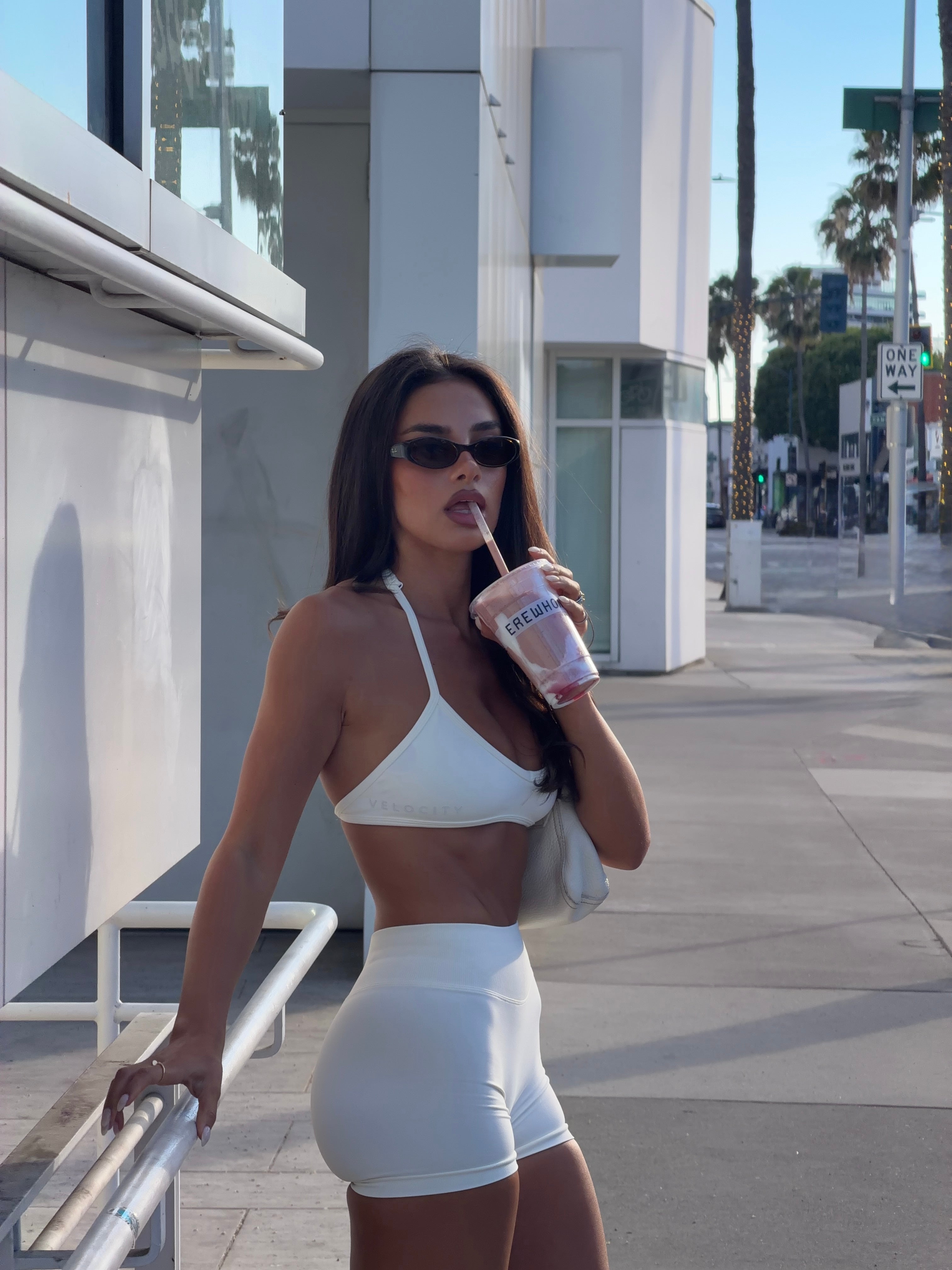SCULPT V BRALETTE - VANILLA