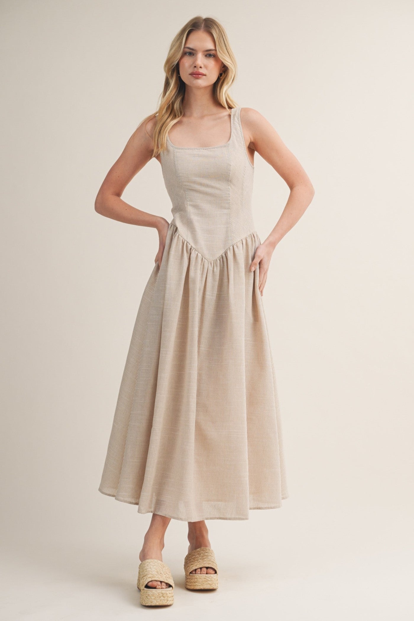 WENDY CORSET MAXI DRESS