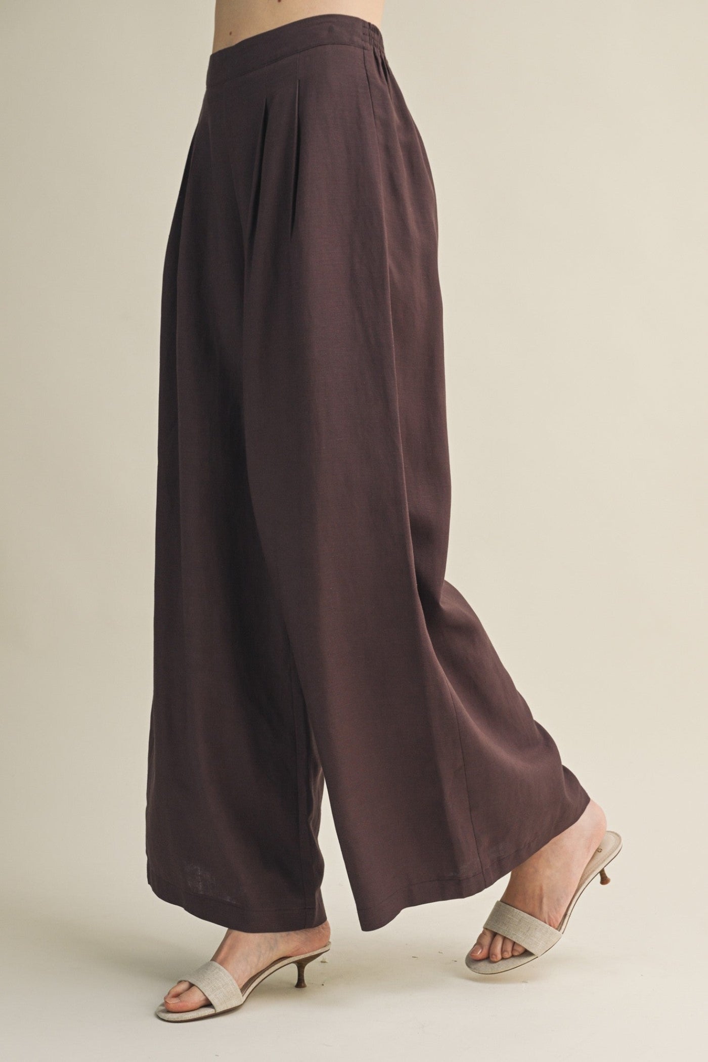 MIMI WIDE-LEG TAILORED PANTS
