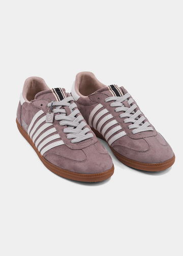 STEVIE TAUPE SUEDE SNEAKERS