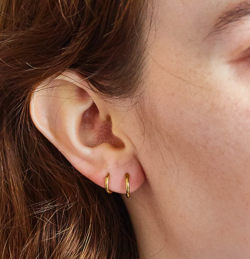 Gold Double Pack - Mini Hoop Earrings
