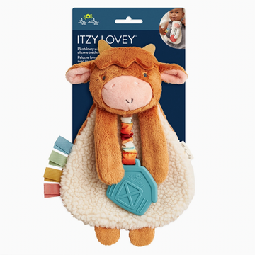 Itzy Friends Lovey? Plush Highland Cow