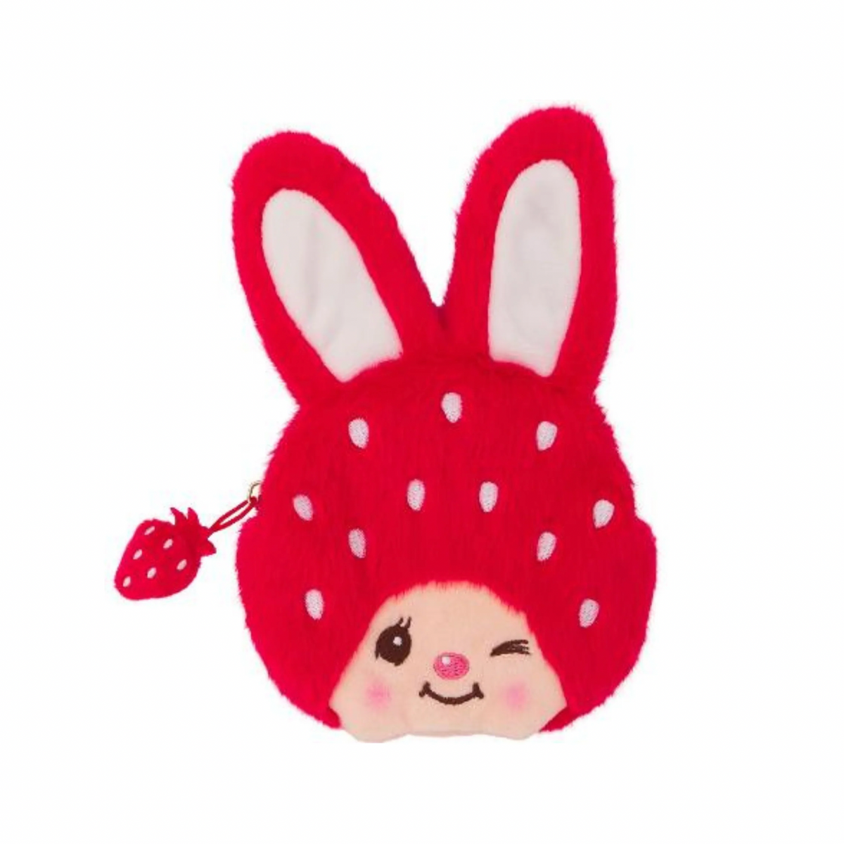 Monchhichi Coin Purse - Strawberry Girl