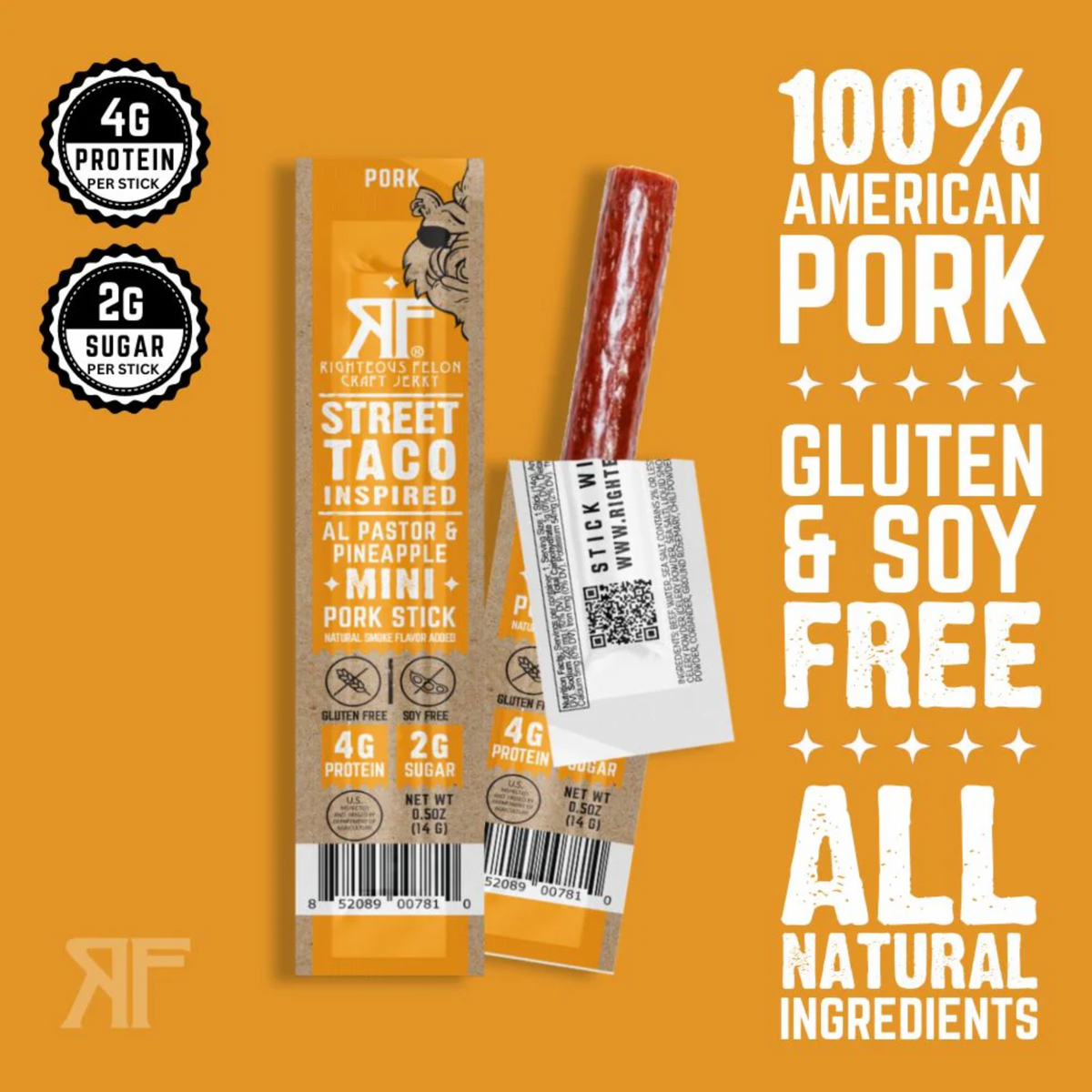 Mini Street Taco Pork Stick .5oz