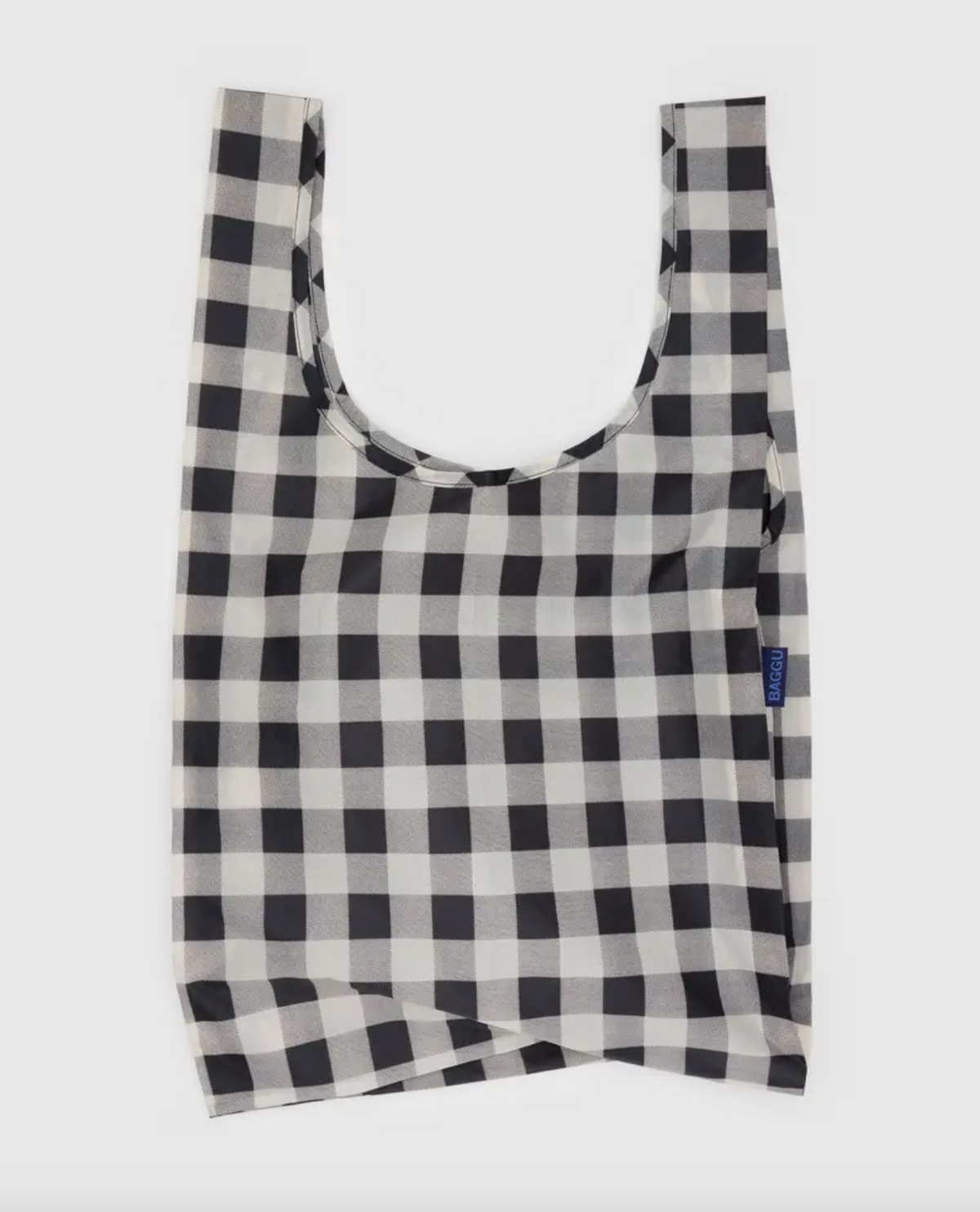 Standard Baggu - Black & White Big Check