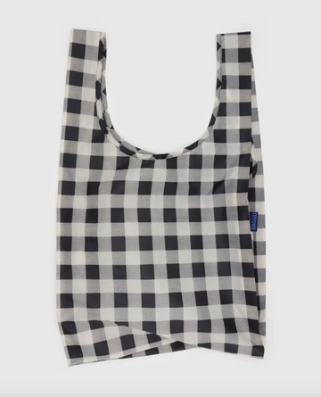 Standard Baggu - Black & White Big Check