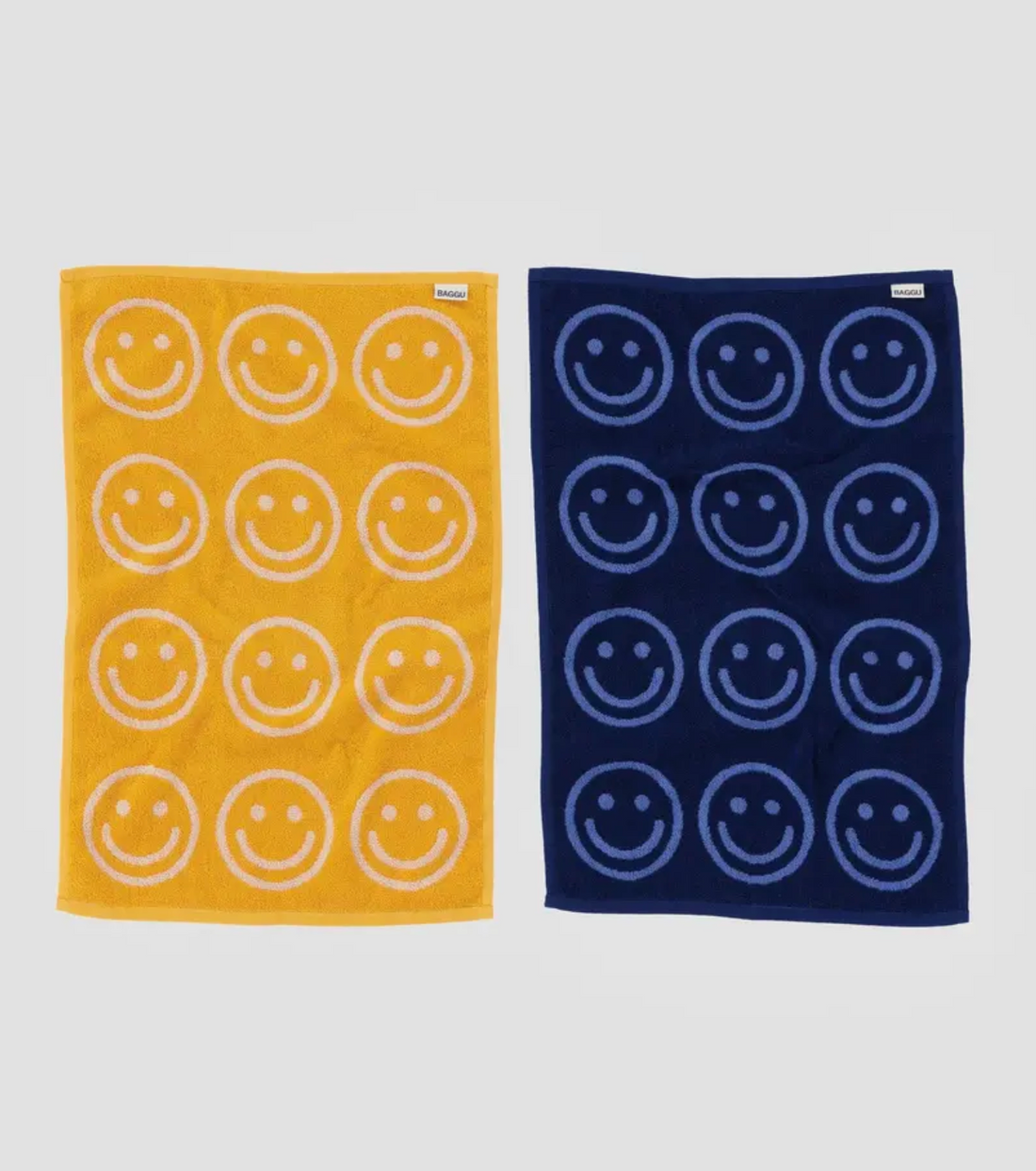 Hand Towel Set of 2 Happy Blue Marigold