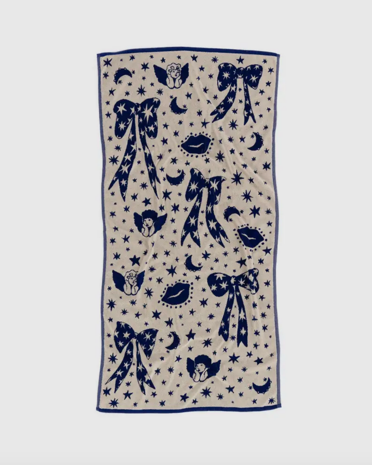 Bath Towel Cherub Bows